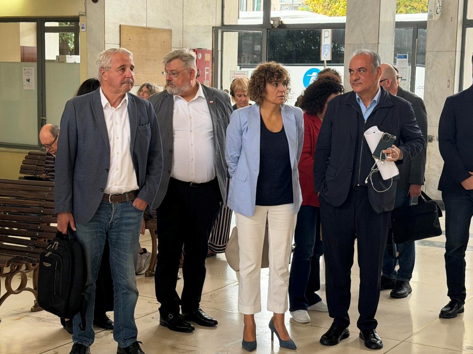 Στο Κέντρο Ελέγχου η Επιτροπή του Ευρωκοινοβουλίου